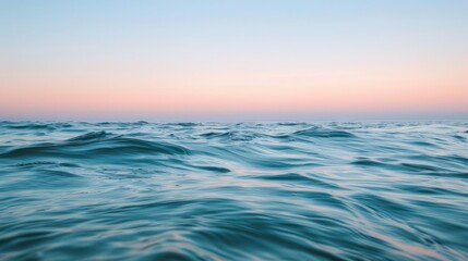 Poster - Ocean Waves at Sunset