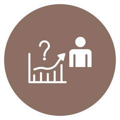 Poster - Demand Forecasting icon vector image. Can be used for Operations Management.