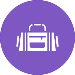 Wall Mural - Gym Bag icon vector image. Can be used for Physical Wellbeing.