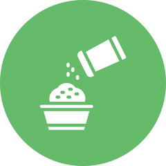 Poster - Salt icon vector image. Can be used for Raw Metrial.