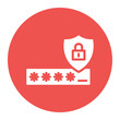 © SAMDesigning - Security code icon vector image. Can be used for Information Security.