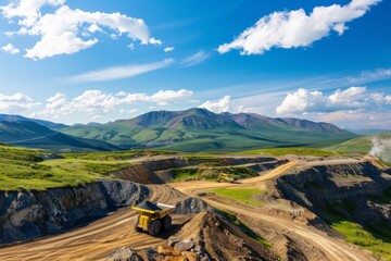  Drilling natural deposits with precision is essential for effective extraction.