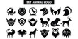 © ajibriant - set animal icon vector