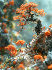 Canvas Print - japanese maple tree