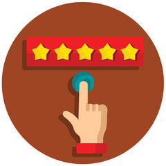 Sticker - Star Ratings Icon