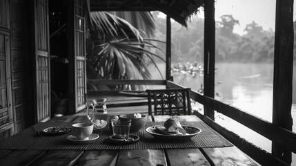 Canvas Print - Food on Table