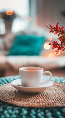 Focus Photo of a Cup of Tea