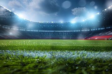 Poster - Football stadium background