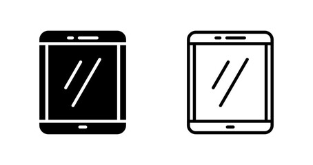 Sticker - Tablet Vector Icon