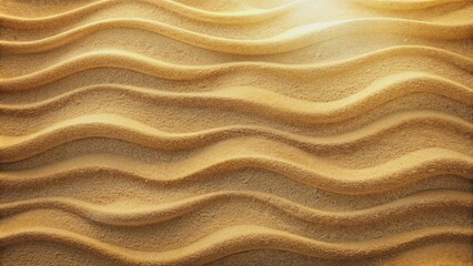 Wavy sandy background for summer designs, sand texture, beach, top view, natural, stone, background, summer, relaxation, coastal