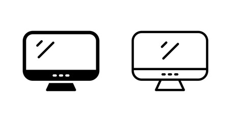 Poster - Monitor Vector Icon