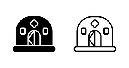 Wall Mural - Emergency shelter Vector Icon