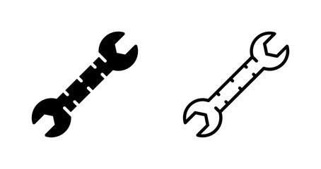 Poster - Wrench Vector Icon