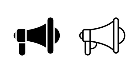 Poster - Megaphone Vector Icon