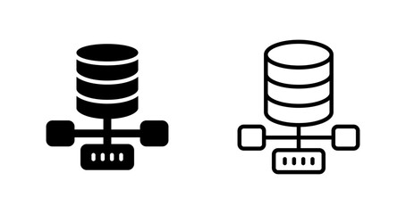 Wall Mural - DBMS Vector Icon