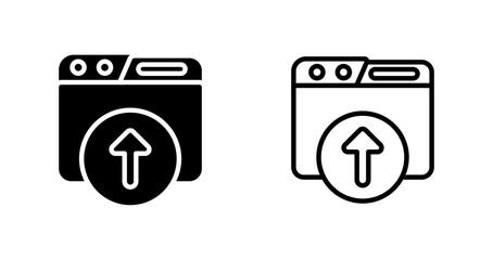 Sticker - Upload Vector Icon