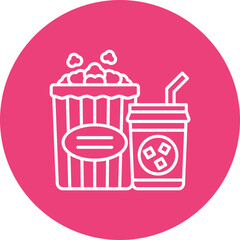 Sticker - Theater snack Icon