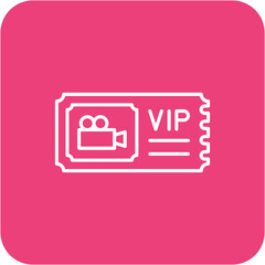 Sticker - VIP pass Icon