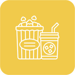 Sticker - Theater snack Icon