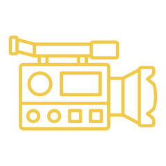 Canvas Print - Film camera Icon