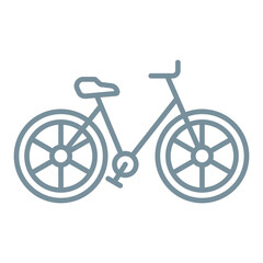 Canvas Print - Bike Icon