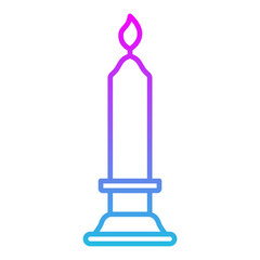 Poster - Candle Icon