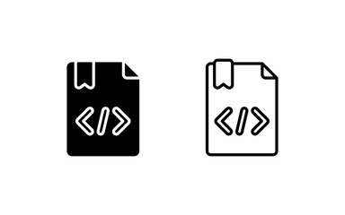 coding vector icon