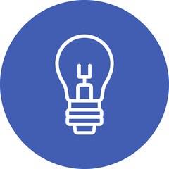 Sticker - Lightbulb Icon