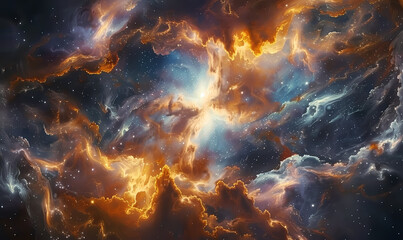 background with space