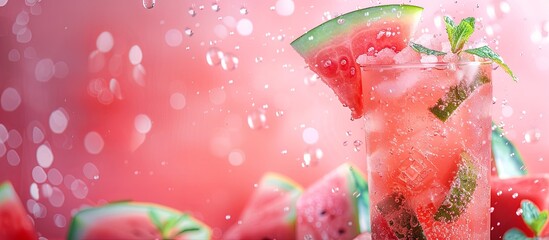 Canvas Print - Watermelon Mint Cooler