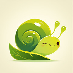 Wall Mural - snail