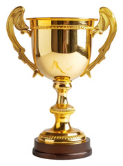 png golden trophy with ornate handles