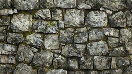 Old castle stone wall surface.