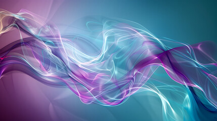 Wall Mural - Energetic lines light background illustration