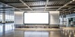 © Jotch - Blank billboard mock up in an airport , advertising, marketing, blank, space, commercial, airport, sign, display