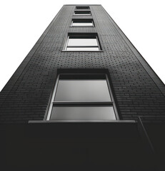 Canvas Print - PNG Modern urban high-rise architecture