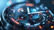 © buraratn - A close-up of a smartwatch with a detailed display and interface