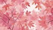 © Arceli - pink autumn foliage abstract background design