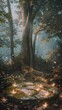 © Влада Яковенко - Enchanted Forest Fairy Circle, 4K hyperrealistic photo