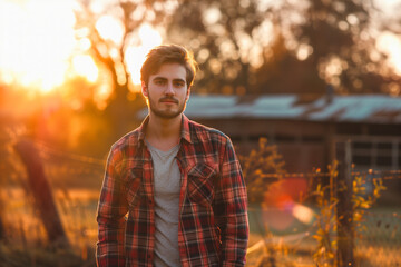 man in park