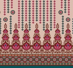 Wall Mural - set of seamless pattern