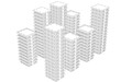 © Olha_And - 3d rendering of a modern building