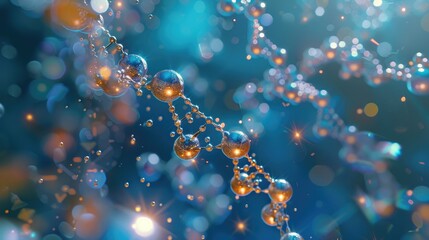 Wall Mural - a nanobiotechnology experiment harnessing the power of biomolecules and nanomaterials for applicatio