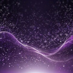 Wall Mural - purple abstract background with glowing lines and sparkles, abstract background