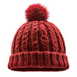 © PNG - red winter hat isolated on white background