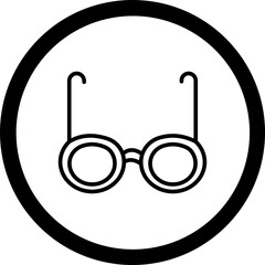 Wall Mural - Glasses Icon Design