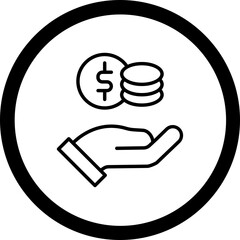 Wall Mural - Donation Icon Design