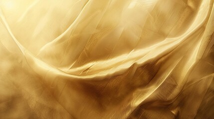 Wall Mural - Smooth matte gold background with a sophisticated texture and subtle light play