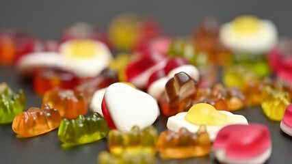 Canvas Print - mix of jelly candies