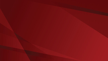 Wall Mural - modern red abstract background with geometric shapes, red gradient background, and copy space. vecto